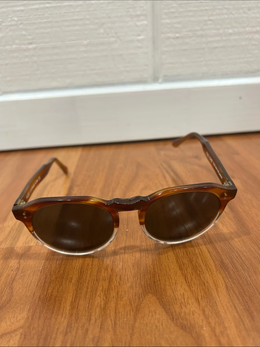 Paul Ward Paris 'Naxos C.58' Tortoise Sunglasses - Handmade in Italy